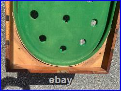 Antique Mahogany Bagatelle Game Table Billiards Snooker Bar Pool Pub