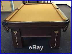 Antique Pool Table 1908 Brunswick Balke Collender-Current Appraisal @ $15,000