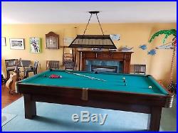 Antique Pool Table 1938 Brunswick restored
