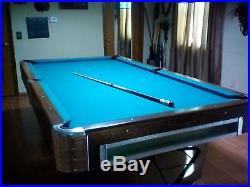 Antique Pool Table. 4x8 A E Schmidt -