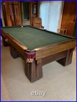 Antique Pool Table Brunswick-Balke-Collander