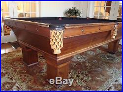 Antique billiards & dining room table