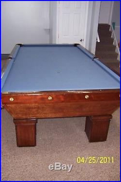 Antique pool table 1912 Brunswick Balke Collender Mikado