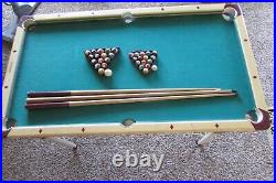 Antique/vintage Burrowes Junior Folding Junior Pool Table