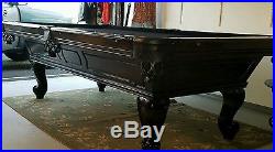 Antique vintage pool table Completly Restored to better than new condition