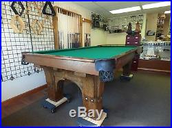 Antiques Billiards Table, 4 1/2 x 9 foot St. Bernard Mission