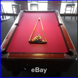 Atlanta Falcons Valley Dynamo Coin Op Pool Table Billiards