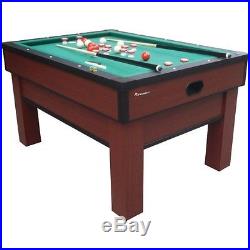 Atomic Classic Bumper Pool G02251AW Billiards Game Room Table + Balls Cues Brush