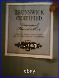 Authentic Brunswick 8ft. Pool Table Bundle