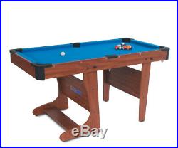 BCE Riley 6x3 PT20-D 6 Folding Pool Snooker Table + balls + cues