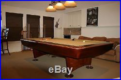 ### BRUNSWICK GOLD CROWN IV POOL TABLE ### Plus all accessories