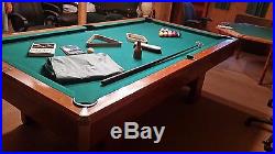 BRUNSWICK LANCER 4' X 8' POOL TABLE (MANY EXTRAS) EXCELLENT CONDITION