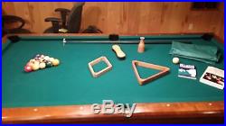 BRUNSWICK LANCER 4' X 8' POOL TABLE (MANY EXTRAS) EXCELLENT CONDITION