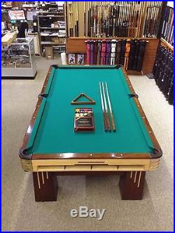 Brunswick Pool Table Challenger 1939 Deco 9 Ft. Pool Table