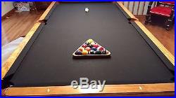 BRUNSWICK Pool Table Regulation Size 8 Feet