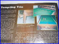 Bar Billiards Table Featured in Pool & Billiards Mag, Letter from Smithsonian