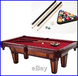 Bar Pool Table Size 7 Ft Foot Billiard Play Big Bundle Set Combo Sports Game NEW