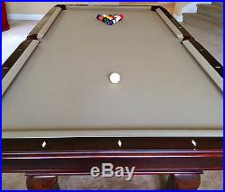 Barely used pool table in mint condition (except 1 pocket)MUST PICK UP NO SHIP