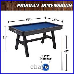 Barrington 60 Arcade Billiard Pool Table Compact Design Accessories Home Game