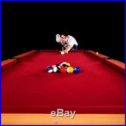 Barrington 8 Ft Ball Claw Leg Billiard Pool Table
