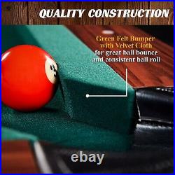 Barrington 96 Ball and Claw Leg Billiard Table