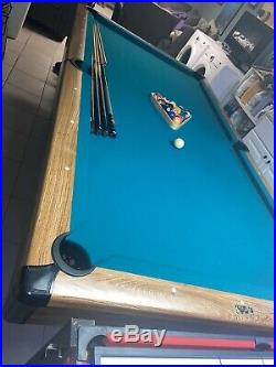 Barrington BLL084 017B Billiard Pool Table With Dartboard Set