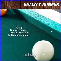 Barrington Billiard 84 Arcade Pool Table With Dartboard & Accessories Set Green
