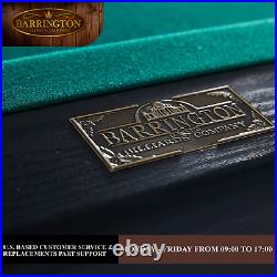 Barrington Billiard 84 Arcade Pool Table With Dartboard & Accessories Set Green