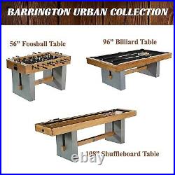 Barrington Urban Professional Billiard Pool Table, Full Set with Accessories