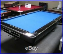 Beautiful BLACK Brunswick Gold Crown 4 pool table pkg withFree delivery