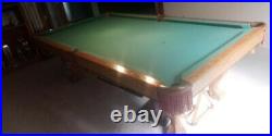 Beautifull Brunswick pool table used 4x8 Slate Must sell Will Sacrifice for $600