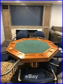 Berner Billiards 3 in 1 Bumper Pool / Poker / Dining Room Table with Accessories