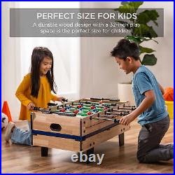 Best Choice Products 4-in-1 Multi Game Table Childrens Arcade Set with Pool Bil