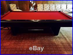 Big G Gandy Pool Table 9 ft with accessories