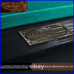 Billiard 84 Arcade Pool Table with Bonus Dartboard Set, Green, New