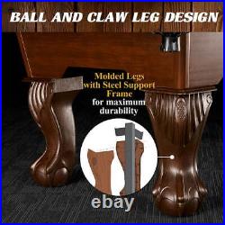 Billiard Ball Claw Leg 90 Pool Table Cue Rack Dartboard Combo Arcade Man Cave