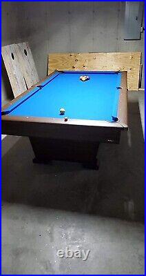 Billiard Cloth Pool Table Felt for 8 Ft Table Blue for Beginner/ Intermediate