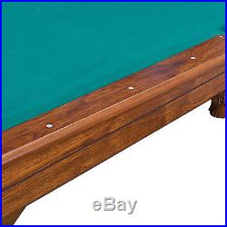 Billiard Pool Table 7.5' 89 inch Sportcraft scratch resistant With CUE RACK Game