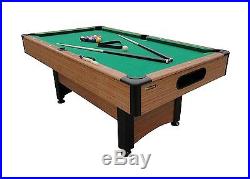 Billiard Table 6.5 inch Wood Pool Table Ball & Claw Billiard Game Room Set Cues