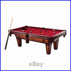 Billiard Table 7 Foot Pool Game Play Billiards Sticks Balls Chalk Triangle Bar