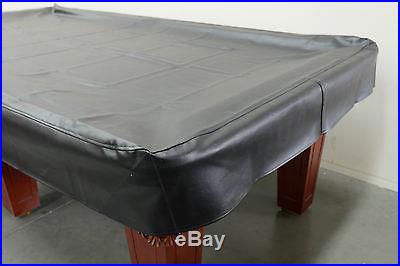 Billiard snooker pool table heavy duty 8ft black vinyl cover