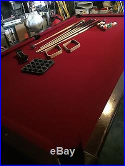 Billiard table, pool table