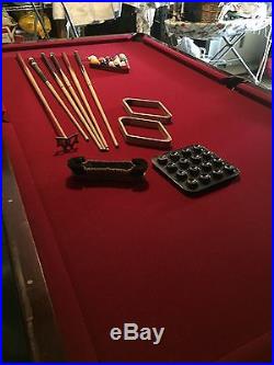 Billiard table, pool table