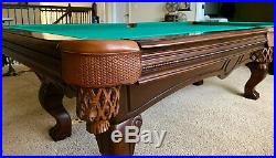 Billiards Pool Table 8 ft Tournament Size Mahagony