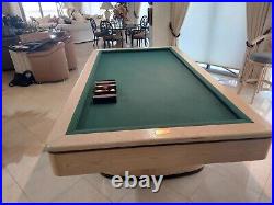 Billiards Table-Carom with no pockets with sticks included 8 Foot long