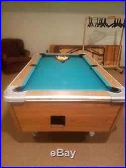 Billiards, pool table, coin operated