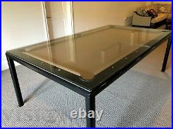 Black 8' Modern Convertible Pool Billiard Table'Ultra' dining/desk/fusion table