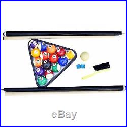 Blue Fairmont 6-ft Portable Folding Pool Table W /carrying Case