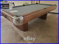 Brunswick 1945 Restored Anniversary 8' pool table