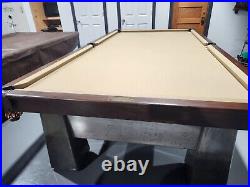 Brunswick 5 x 10 Snooker Table 1940's